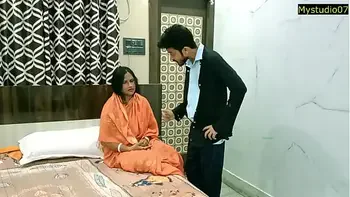 Desi step mother in law fucked by daughter husband! Viral jobordosti sex with audio