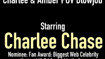 Blonde MILF Charlee and Amber Sativa 3some