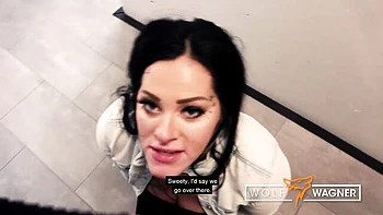 Ashley Cumstar's hot amateur ass and tits fuck