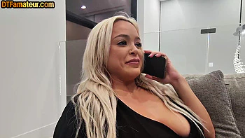 Busty blonde teen fucked in hot POV