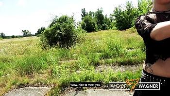 Magnificent Doreen's big cock clip