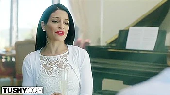 Kissa Sins Seduced Into Hairy Lesbian Anal Sex