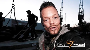 Wolf Wagner's British blonde blowjob and cumshot
