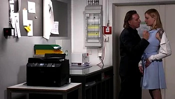 Boss Catches Teen Employee - Punishes Her With Hard Blowjob & Fucking