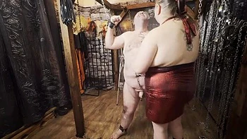 Domina Satana's Brutal CBT Torture - BBW Mistress Punishes Slave Cock
