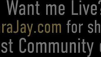 Sara Jay's Huge Tits Threesome with Big Black Cock