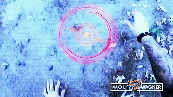 Mia Blow's big tits blowjob in public POV cum