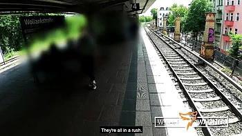 Kevin and Karma’s rough public blowjob POV