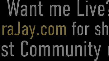 Sara Jay rides cock cowgirl style