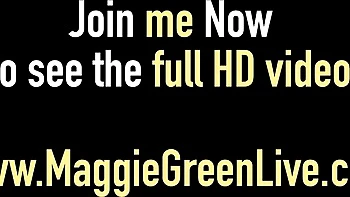 Maggie Green's Mature Pussy Solo Masturbation