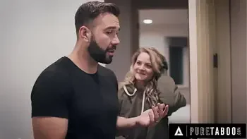 PURE TABOO Homeless Teen Stalks Family Man Who Showed His Kindness And Wants His Cock In Her Pussy