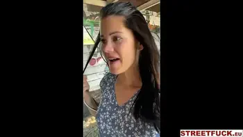 STREETFUCK.com LITTLE CAPRICE fuck a STRANGER with condom