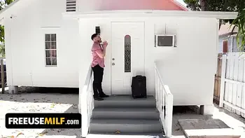 FreeUse Milf - Hot Blonde Cougar Gets Her Mature Pussy Fucked Hard While Husband Is On The Same Room