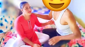 Hot Indian Teacher Fucked Tight Pussy First Time Alone at Home
