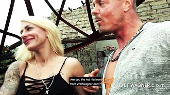 Harleen Van Hynten fucked hard by big-cock German