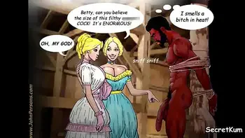 The New Slave pt. 1 - Plantation Slave Fuck the master's || Public Interracial Threesome