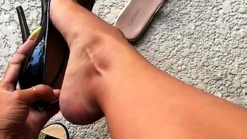 Goddess Grace Solo Foot Fetish Close-Up