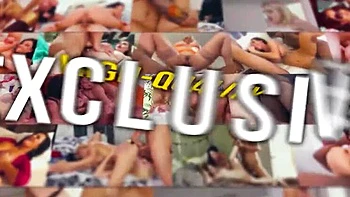 Big-ass Chloe Cherry’s hot threesome with blowjob and doggy