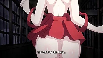 Brunette Anime Babe with Big Tits Fuck