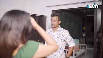 Indian Brunette Shakes Her Big Booty