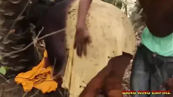 BBW Cheating House Wife Caught In The Bush With Her Driver - African Hardcore Porn