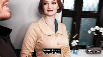 Zara DuRose's Big Cock Brunette Blowjob