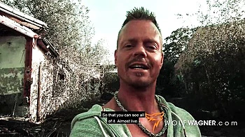 Harleen Van Hynten's Big Tits Fuck Outdoors