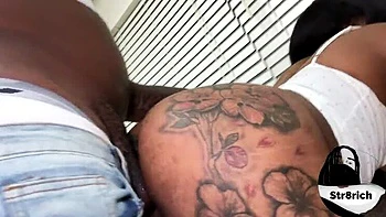 Christmas Anal Slut: Hot Stepsister Takes BBC Doggy & Missionary