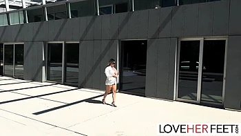 Big Tits Fuck Feet Worship with Tatiana Alvarez