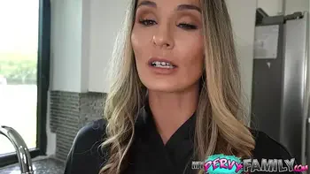 Dad Almost Catches Me & My Stepmom in Our Messed Up Morning Routine! - Mandy Rhea -