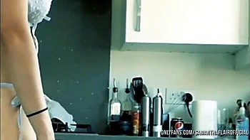 Naughty Petite Stepdaughter Watches Stepdad Fuck