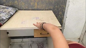 Desi Stepdaughter Puja Sucks Dad for Creampie Doggy