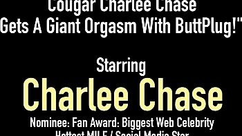Charlee Chase Masturbates Her Big Milf Tits