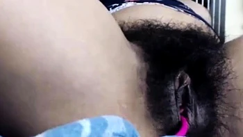 Hairy Milf Masturbates Anal with Toys on Webcam
