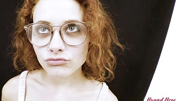 18yo Redhead Teen Swallows After Rimming