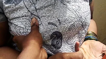 Desi Indian Wife Cheats with Neighbor Boy - Fingering & Moaning