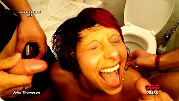 Nicki Thompson Gangbang Bukkake - Sloppy BJ & Cumshot Madness