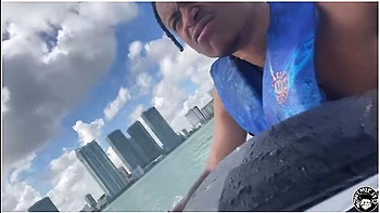 Valerie Kay Fucked Hard in Jetski Bondage