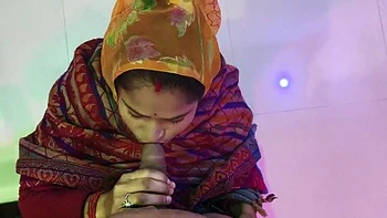 Desi Indian Couple’s Homemade Sex with Brunette Wife