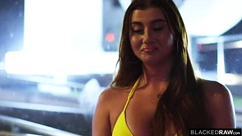 Redhead Stella Luxx Sucks and Fucks Big BBC