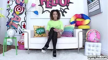 NYMPHO Kira Perez's pussy pounding