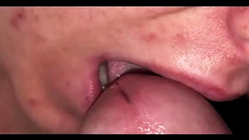 Leo15398 Deep Blowjob with Creamy Cum in Mouth Close-Up