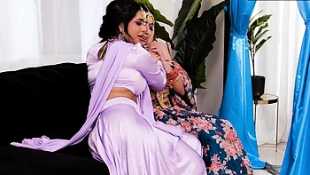 Hot Indian Lesbians Fingering, Licking & Orgasms
