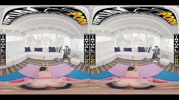 VIRTUAL PORN - Your StepSister Violet Gems Is A Yoga Slut And Now You Can Fuck Her