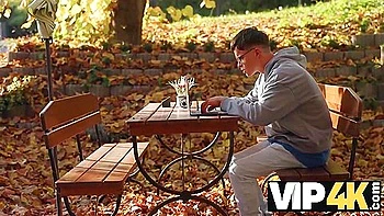 Mature Blonde Cougar Fucks Deep with Big Tits