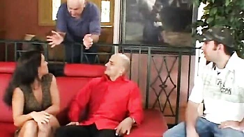 Hot housewife queen cuckolded with anal cumshots