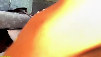 Skinny Granny in Headscarf Takes Rough BBC Anal