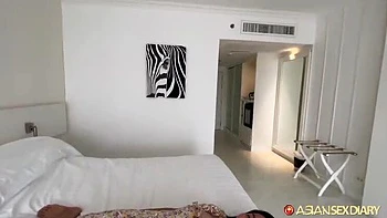 Filipina Teen with Hairy Pussy Rides Foreign Cock