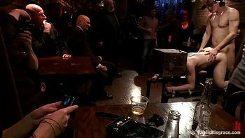 Brunette Beauty Used as Three-Hole Slut - Gangbang & Creampie