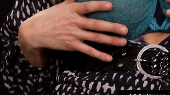 Julia's Big Tits and Dirty Talk Fingering